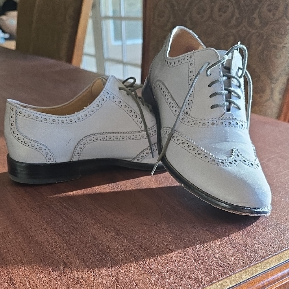 Cole Haan Light Gray Men's Oxfords